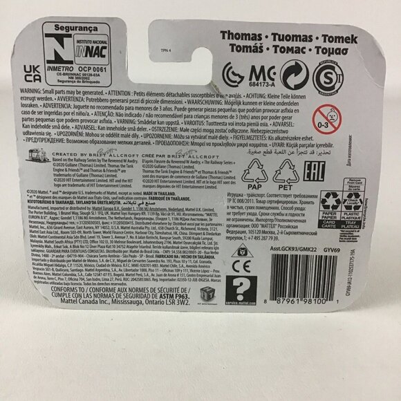 Thomas & Friends Metal Train Engine Figure Rainbow Thomas Toy 2020 Mattel New - Picture 3 of 6